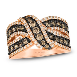 Le Vian Diamond Knot Ring 1-1/2 ct tw 14K Strawberry Gold