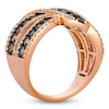 Thumbnail Image 2 of Le Vian Chocolate Diamond Knot Ring 1-1/2 ct tw 14K Strawberry Gold
