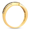 Thumbnail Image 3 of Le Vian Chocolate Diamond Crisscross Ring 1/4 ct tw 14K Honey Gold