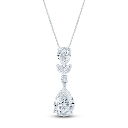 Pnina Tornai Pear-Shaped, Round & Marquise-Cut Lab-Grown Diamond Necklace 4 ct tw 14K White Gold 18"