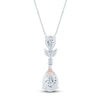 Thumbnail Image 3 of Pnina Tornai Pear-Shaped, Round & Marquise-Cut Lab-Grown Diamond Necklace 4 ct tw 14K White Gold 18"