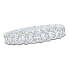 Thumbnail Image 1 of Certified Princess-Cut Diamond Eternity Band 1-5/8 to 2 ct tw 14K White Gold