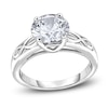 Thumbnail Image 0 of Diamond Solitaire Infinity Engagement Ring 2 ct tw Round 14K White Gold (I2/I)