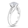 Thumbnail Image 2 of Diamond Solitaire Infinity Engagement Ring 2 ct tw Round 14K White Gold (I2/I)