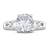 Thumbnail Image 2 of Diamond Solitaire Infinity Engagement Ring 2 ct tw Round 14K White Gold (I2/I)