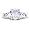 Thumbnail Image 3 of Diamond Solitaire Infinity Engagement Ring 2 ct tw Round 14K White Gold (I2/I)