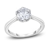 Thumbnail Image 1 of Diamond Cathedral Solitaire Engagement Ring 2 ct tw Round 14K White Gold (I2/I)