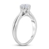 Thumbnail Image 1 of Diamond Solitaire Twist Engagement Ring 1 ct tw Round 14K White Gold (I2/I)