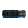 Wedding Band Two-Tone Stainless Steel 8mm