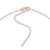 Thumbnail Image 3 of Diamond-Cut Forzatina Chain Choker 14K Rose Gold 13" Adj.
