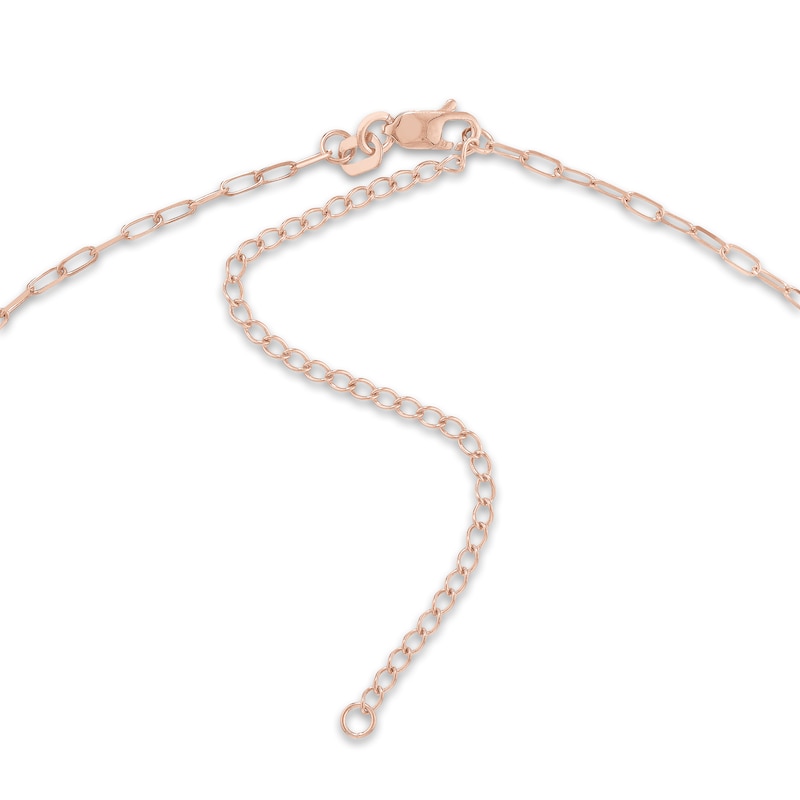 As If Adjustable Diamond Choker Necklace 3.33 CTW 14K Rose Gold