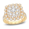 Diamond Engagement Ring 2-1/2 ct tw Round 14K Yellow Gold