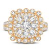 Thumbnail Image 2 of Diamond Engagement Ring 2-1/2 ct tw Round 14K Yellow Gold