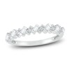 Thumbnail Image 1 of Diamond Stackable Ring 1/4 ct tw Baguette/Round 10K White Gold