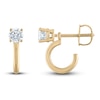 Thumbnail Image 2 of Hoop Earring Jackets 14K Yellow Gold (Jacket Only)