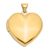 Thumbnail Image 1 of High-Polish Heart Family Locket Charm 14K Yellow Gold
