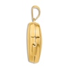 Thumbnail Image 2 of Natural Ruby Heart Locket Charm 14K Yellow Gold