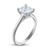 Thumbnail Image 2 of Lab-Grown Diamond Solitaire Engagement Ring 2 ct tw Princess Platinum
