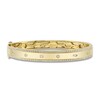 Thumbnail Image 1 of Shy Creation Diamond Bangle Bracelet 1 ct tw Round/Baguette/Marquise 14K Yellow Gold SC55023851ZL