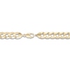 Thumbnail Image 3 of Solid Curb Bracelet 10K Yellow Gold 8.5"