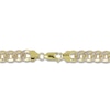 Thumbnail Image 3 of Semi-Solid Curb Chain Bracelet 14K Yellow Gold 8.5" 11.2mm