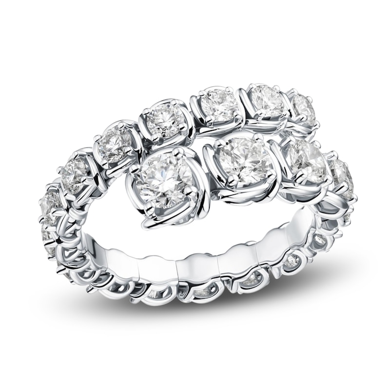 Main Image 1 of Matinee by A Link Diamond Ring 2 ct tw Round 18K White Gold