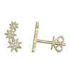 Thumbnail Image 2 of Shy Creation Diamond Star Stud Earrings 1/20 ct tw 14K Yellow Gold SC55006158