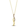 Thumbnail Image 1 of Le Vian Dolce D'Oro Chocolate Diamond Necklace 3/8 ct tw 14K Honey Gold 19"