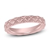 Thumbnail Image 1 of Kite-Patterned Wedding Band 14K Rose Gold 3.5mm