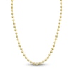 Thumbnail Image 1 of Italia D'Oro Solid Ball Chain Necklace 14K Yellow Gold 18" 4.0mm