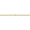 Thumbnail Image 2 of Italia D'Oro Solid Ball Chain Necklace 14K Yellow Gold 18" 4.0mm