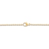 Thumbnail Image 3 of Children's Cross Pendant Necklace 18K Yellow Gold 10"