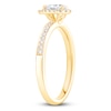 Thumbnail Image 2 of Brilliant Moments Pear-Shaped Diamond Engagement Ring 1/2 ct tw 14K Yellow Gold