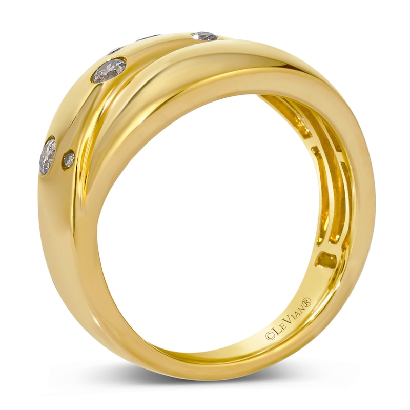 Main Image 2 of Le Vian Tramonto D'Oro Diamond Ring 1/4 ct tw 14K Honey Gold