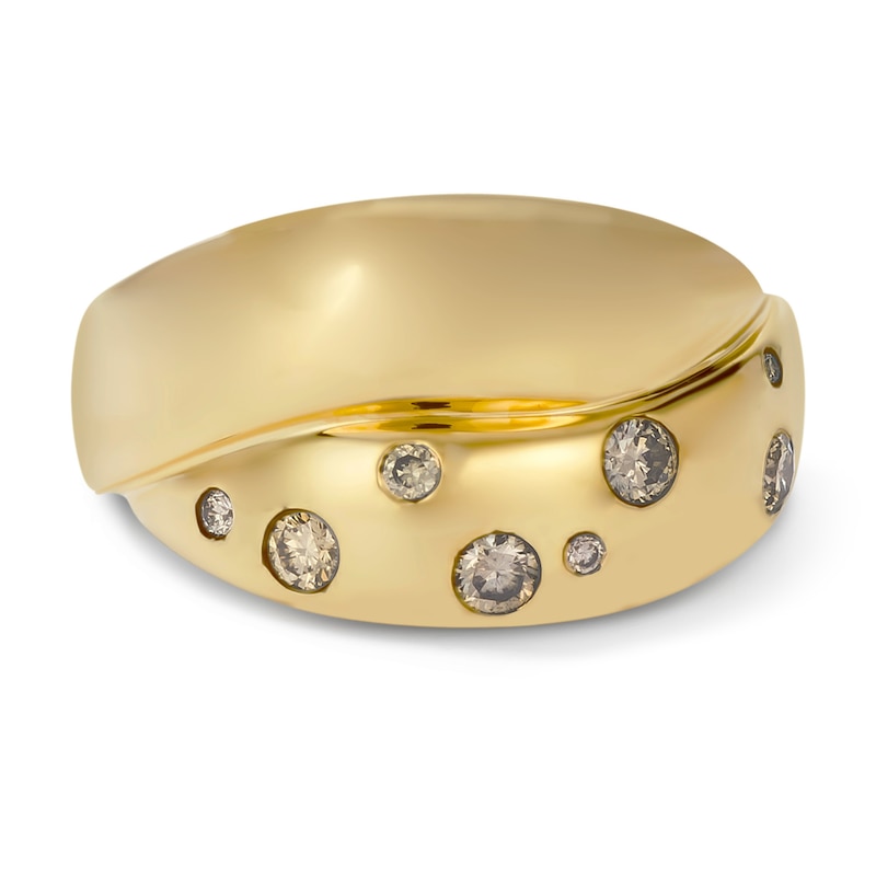 Main Image 3 of Le Vian Tramonto D'Oro Diamond Ring 1/4 ct tw 14K Honey Gold