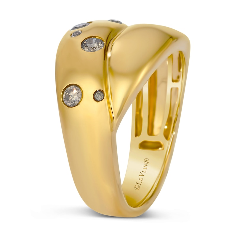Main Image 4 of Le Vian Tramonto D'Oro Diamond Ring 1/4 ct tw 14K Honey Gold