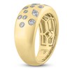 Thumbnail Image 2 of Brilliant Moments Round & Marquise-Cut Diamond Anniversary Ring 1 ct tw 14K Yellow Gold