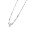 Thumbnail Image 2 of Multi-Diamond Halo Necklace 3-1/2 ct tw 14K White Gold 16"
