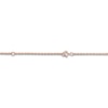 Thumbnail Image 3 of Script Name Necklace 14K Rose Gold-Plated Sterling Silver 18"