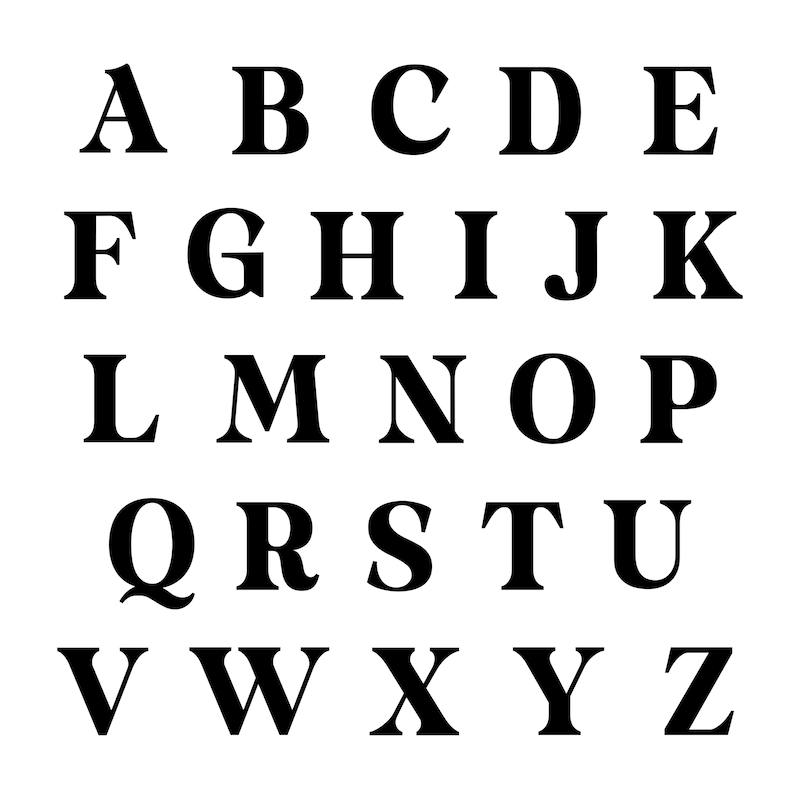 Main Image 2 of Men's Monogram Dog Tag Necklace Sterling Silver 22"