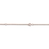 Thumbnail Image 3 of Name & Birth Flower Tag Necklace 14K Rose Gold 18"