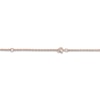 Thumbnail Image 3 of Name & Birth Flower Tag Necklace 14K Rose Gold-Plated Sterling Silver 18"