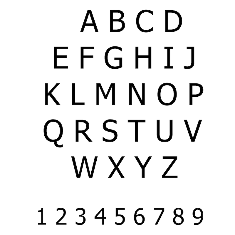 Main Image 2 of Natural Blue Zircon & Personalized Name Charm Necklace Sterling Silver 18"