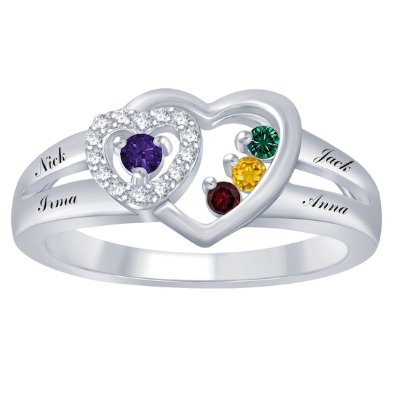 Jared The Galleria Of JewelryJared Birthstone Family & Mother's Heart