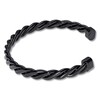 Thumbnail Image 3 of Men's Cuff Bracelet Black Ion-Plated Stainless Steel