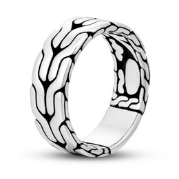 John Hardy Classic Chain Men's Band Sterling Silver 8mm