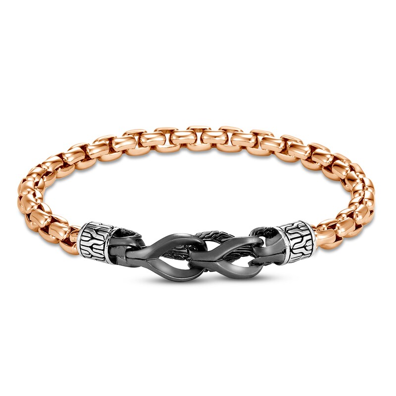 Main Image 1 of John Hardy Asli Classic Chain Link Bracelet Bronze/Sterling Silver