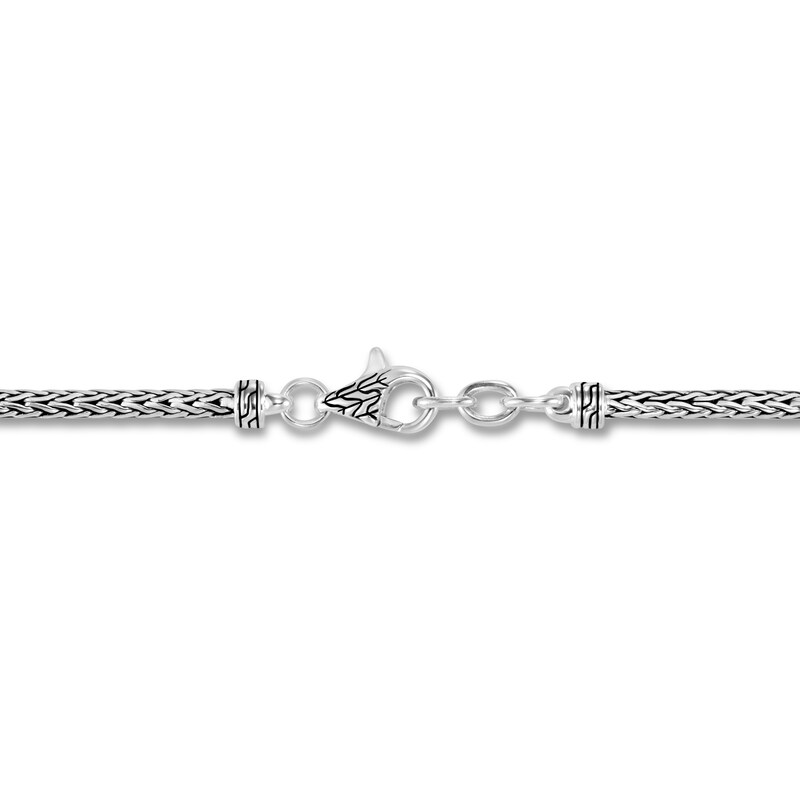 John Hardy Classic Chain Cross Bracelet in Silver, Medium
