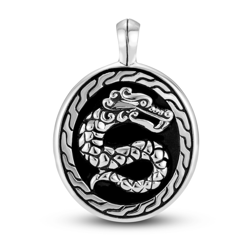 Main Image 1 of John Hardy Men's Legends Oval Pendant Sterling Silver