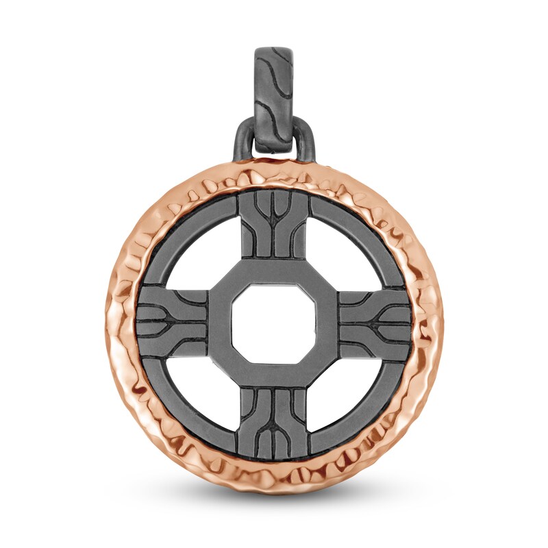John Hardy Classic Charm Sterling Silver/Bronze
